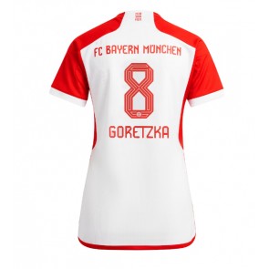 Bayern Munich Leon Goretzka #8 Hjemmebanetrøje Dame 2023-24 Kort ærmer